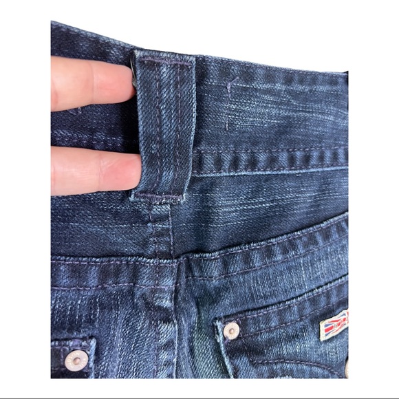 Hudson Fine Tailor Fit Womens Baby Bootcut Jeans Straight Leg Size 28 - Picture 14 of 14